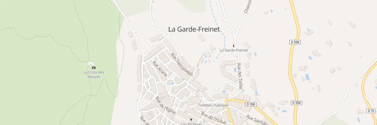 Plan du 6 Rue Saint-joseph à La Garde-Freinet