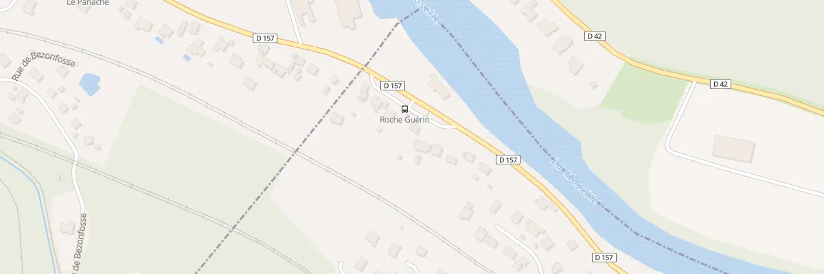 Plan du 655 Rue Roche Guerin à Dinozé