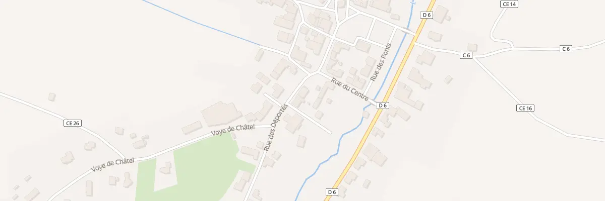 Plan du 133 Rue des Déportés à Rehaincourt