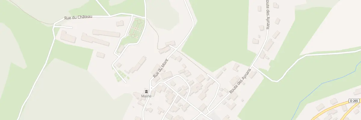 Plan du 14 Rue de la Forge à Gouhenans