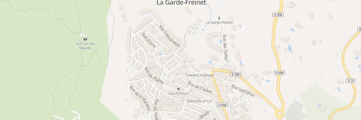 Plan du 5248 Rue de la Mairie à La Garde-Freinet