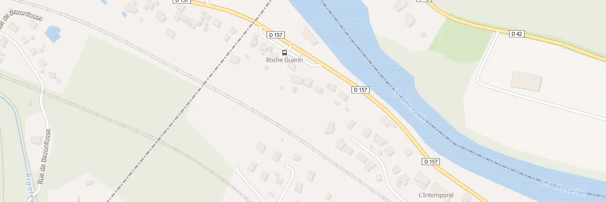 Plan du 621 Rue Roche Guerin à Dinozé