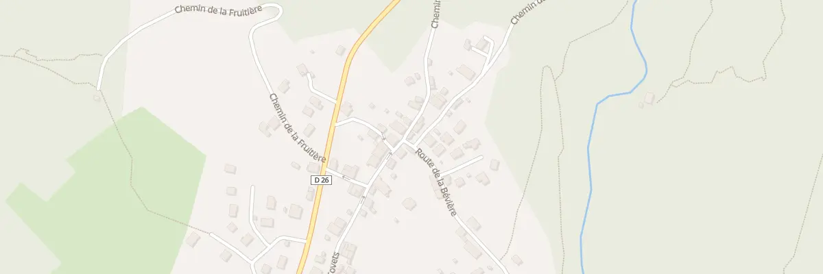 Plan du 1 Che du Pont du Cruz à Saint-Jeoire