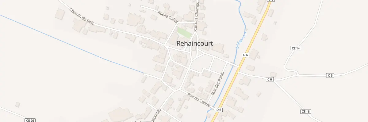 Plan du 20 Rue des Déportés à Rehaincourt