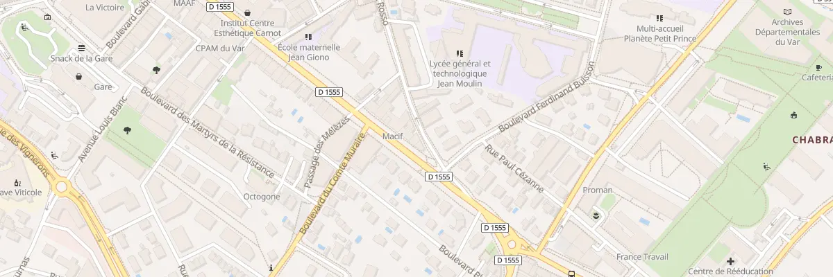 Plan du 41 Av Carnot à Draguignan