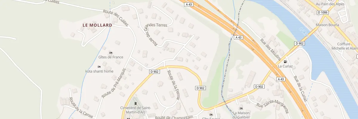 Plan du 5032B Les Grandes Terres à Saint-Martin-d’Arc