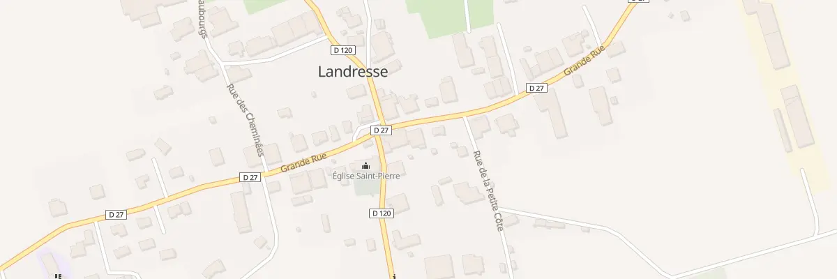 Plan du 19 Gr Grande Rue à Landresse