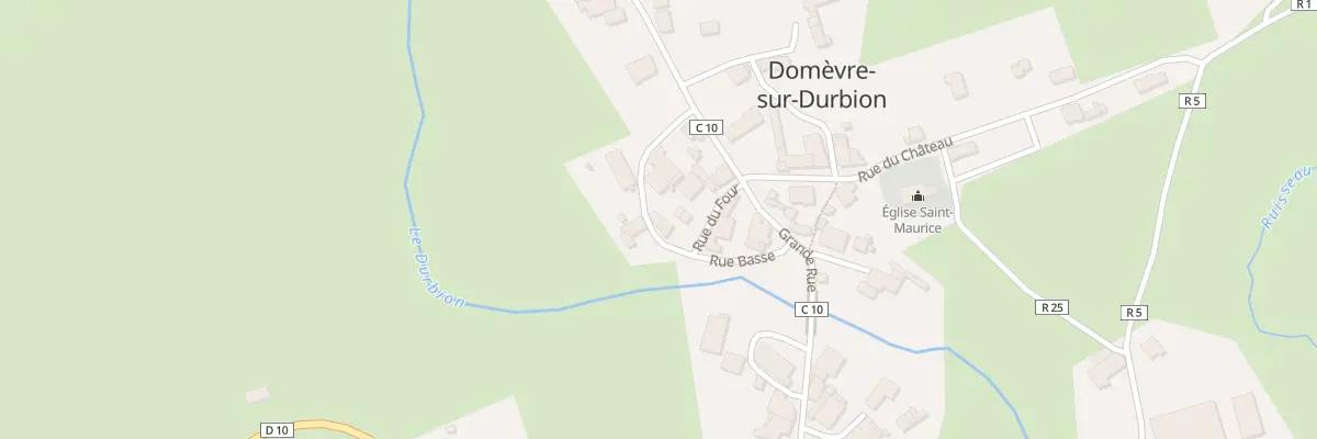 Plan du 4 Rue Basse à Domèvre-sur-Durbion