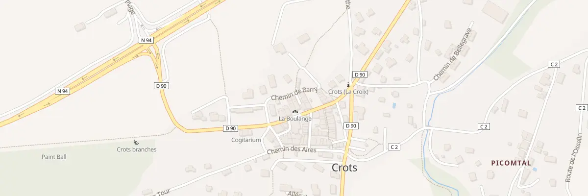 Plan du 5067 Village à Crots