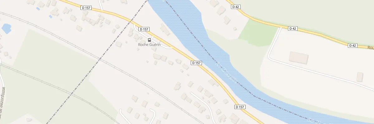 Plan du 551 Rue Roche Guerin à Dinozé