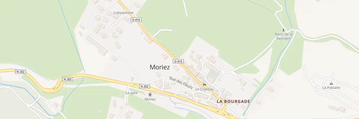 Plan du 162 Grande Rue à Moriez