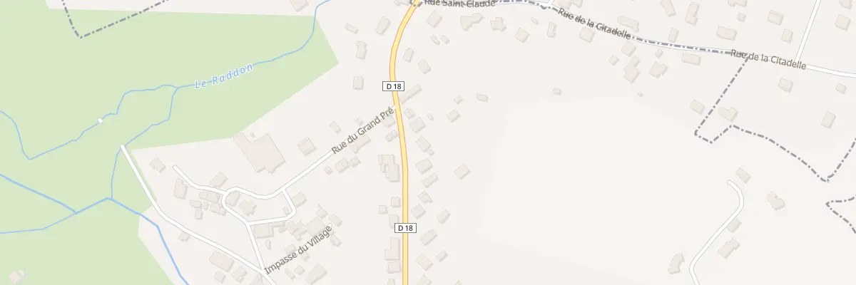 Plan du 28B Rue Emile Grandjean à Breuchotte