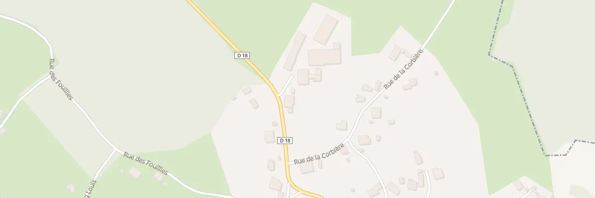 Plan du 8 Rte de Raddon à Magnivray