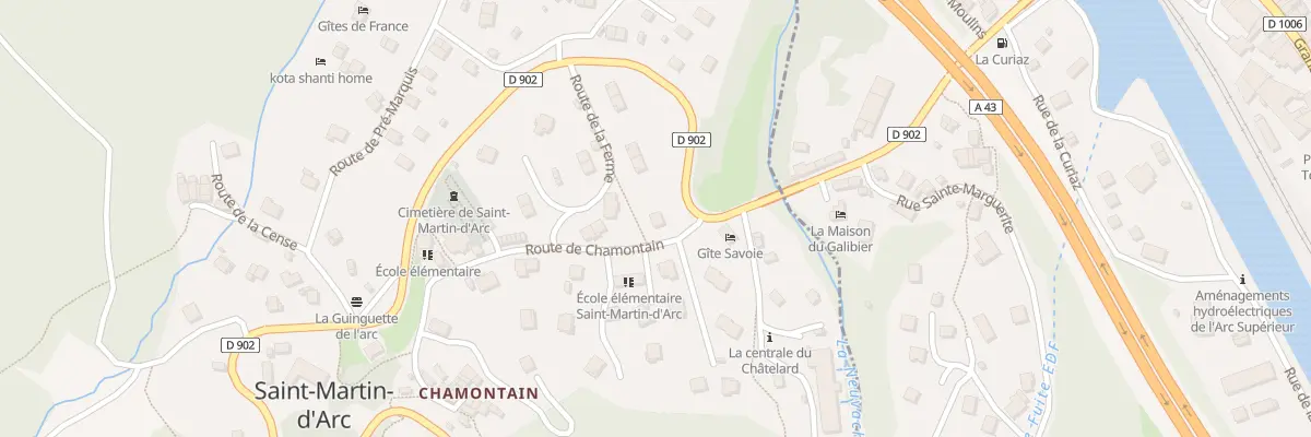 Plan du 5012 Les Grandes Terres à Saint-Martin-d’Arc