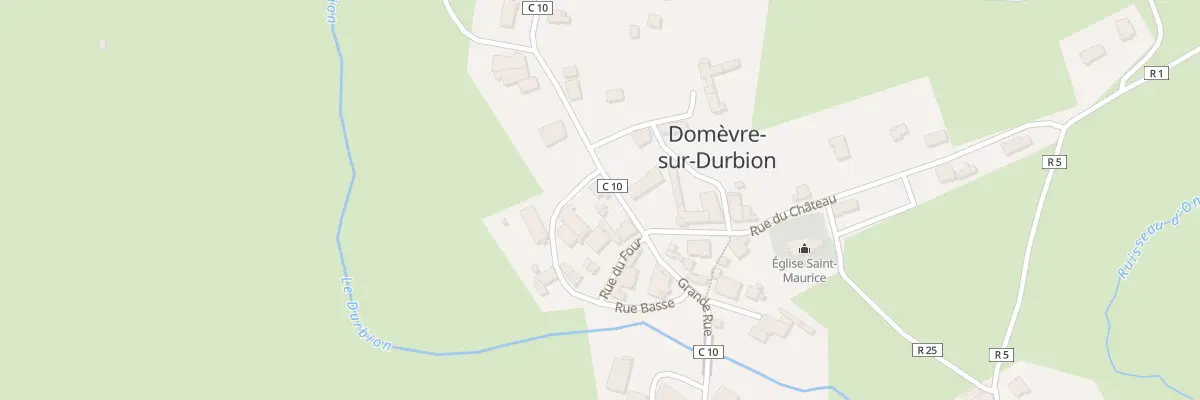 Plan du 17 Gr Grande Rue à Domèvre-sur-Durbion
