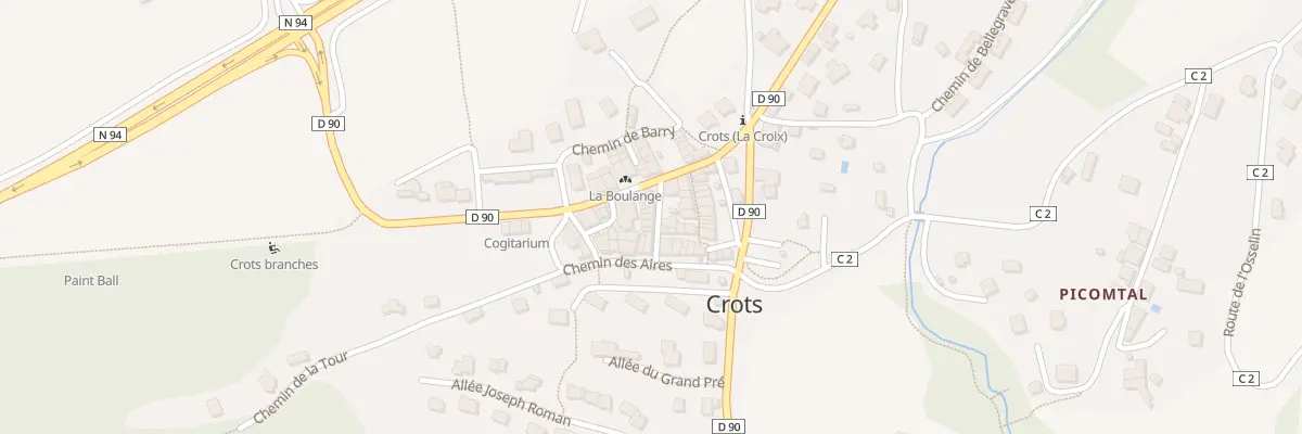 Plan du 5037 Village à Crots