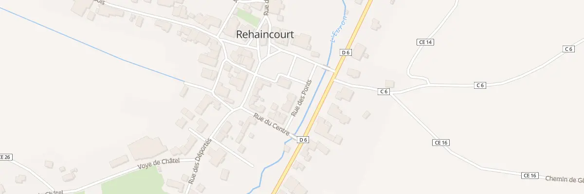 Plan du 41 Rue des Ponts à Rehaincourt