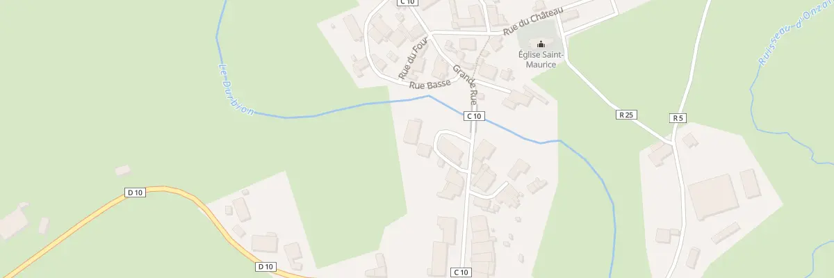 Plan du 5096 La Rue Haute à Domèvre-sur-Durbion