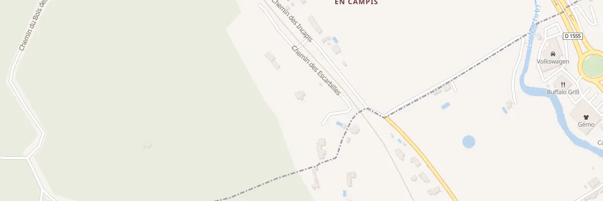 Plan du 1522B Che des Incapis à Draguignan