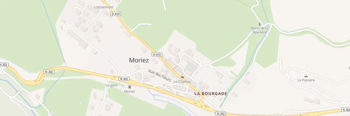 Plan du 72 Rue Saint Barthélémy à Moriez