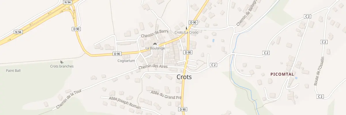 Plan du 5031 Village à Crots