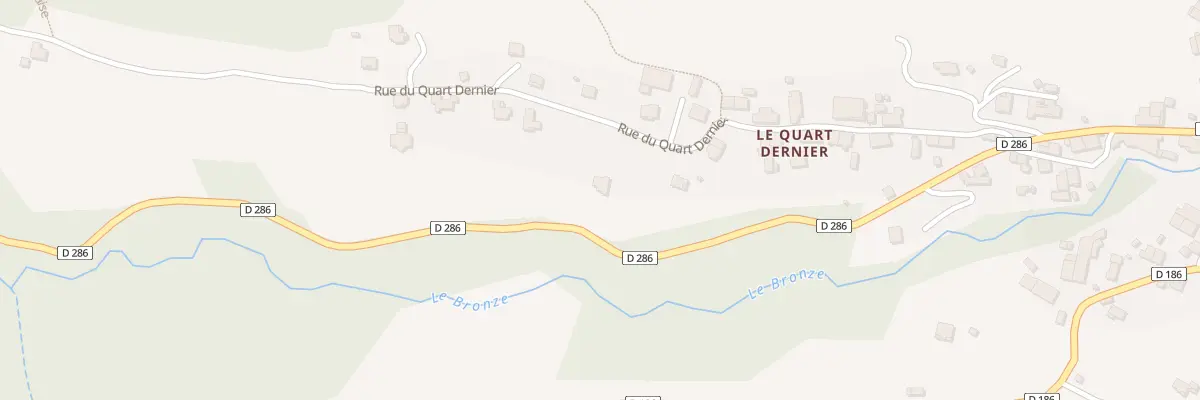 Plan du 315 Rue du Quart Dernier à Mont-Saxonnex