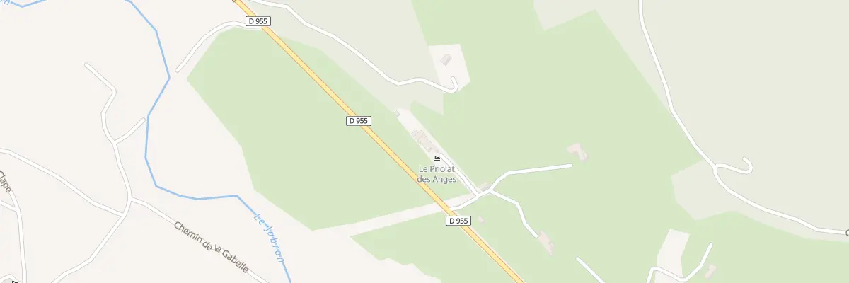 Plan du 5097 Le Prioulat à Trigance