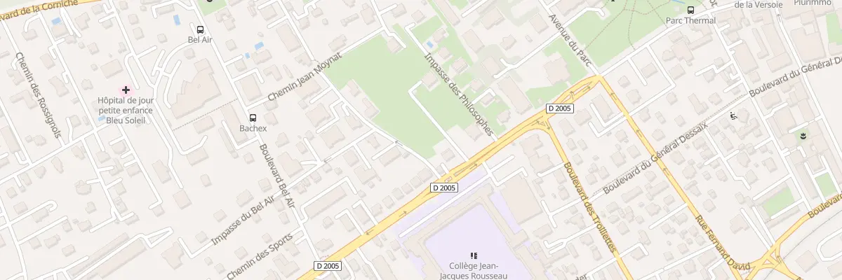 Plan du 29B Av du Gen de Gaulle à Thonon-les-Bains