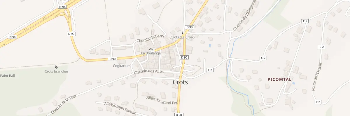 Plan du 5019 Village à Crots