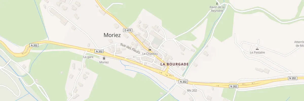 Plan du 5064 Le Village à Moriez