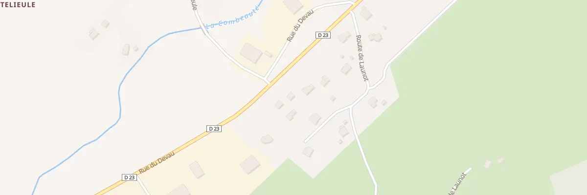 Plan du 135 Rue du Devau au Val-d’Ajol
