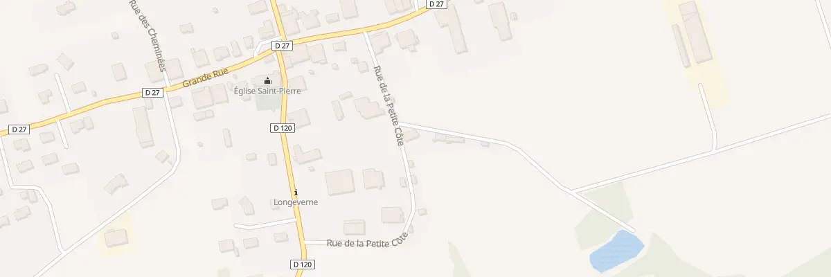 Plan du 7 Rue de la Petite Côte à Landresse