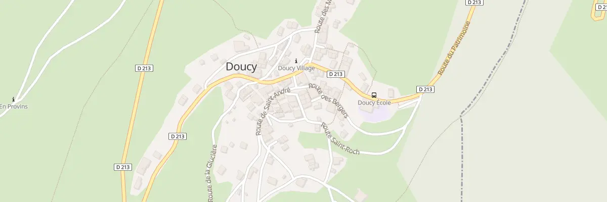 Plan du 6167A Doucy à La Léchère
