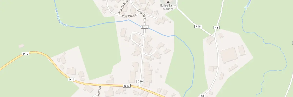 Plan du 16 Gr Grande Rue à Domèvre-sur-Durbion