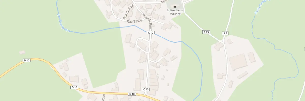 Plan du 18 Gr Grande Rue à Domèvre-sur-Durbion