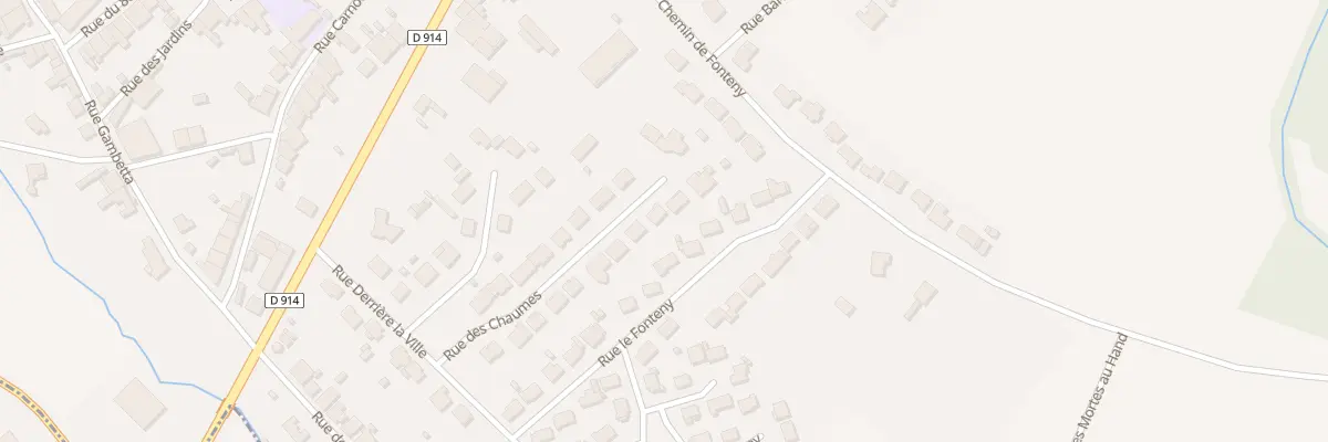 Plan du 17 Rue des Chaumes à Rehainviller