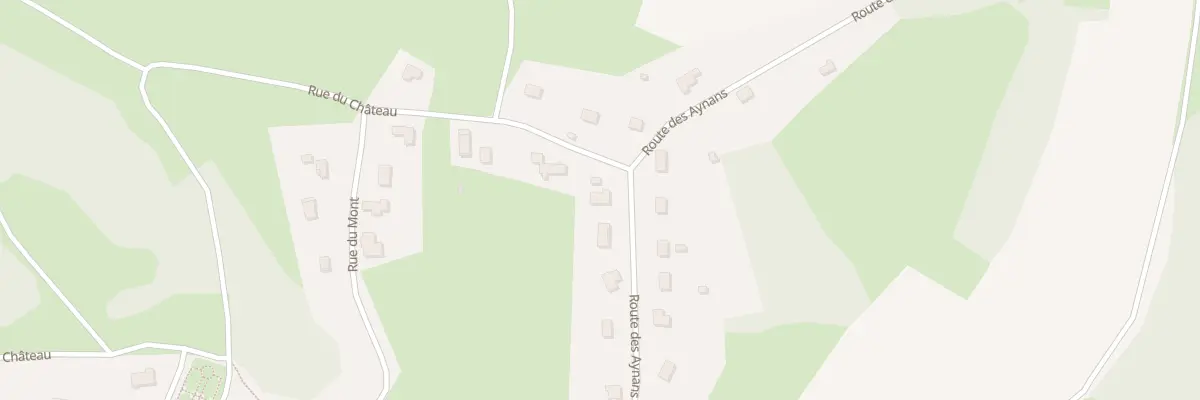 Plan du 15B Rte des Aynans à Gouhenans