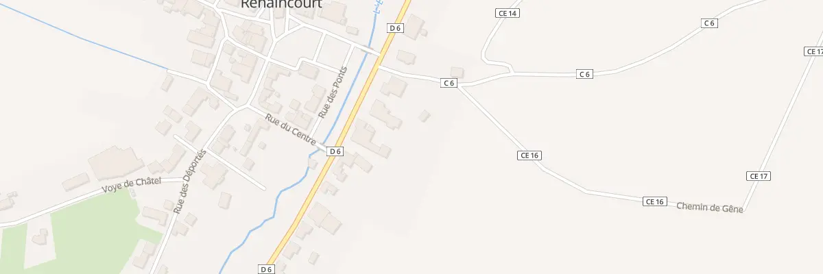 Plan du 62 Rte de Damas-aux-Bois à Rehaincourt