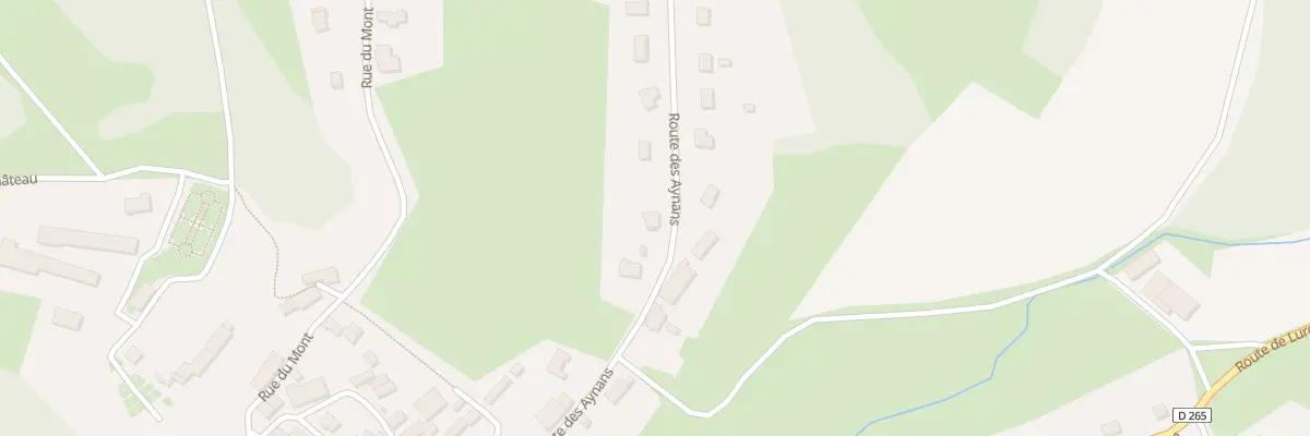 Plan du 7 Rte des Aynans à Gouhenans