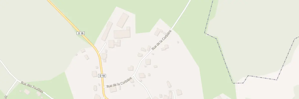 Plan du 9 Rue de la Corbiere à Magnivray