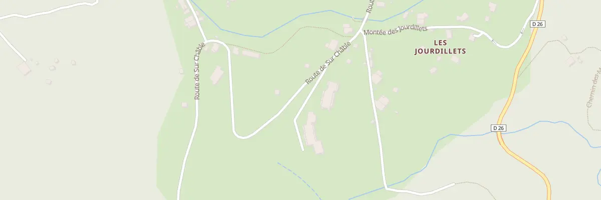 Plan du 121 Res Mont Blanc à Saint-Jeoire