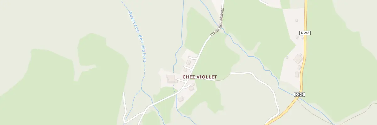 Plan du 786 Rte des Moises à Draillant