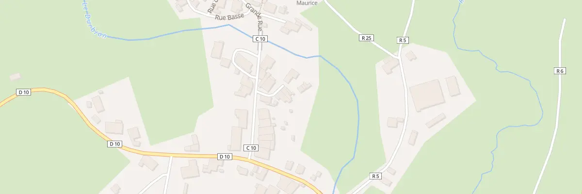 Plan du 4 Rue de Berlandin à Domèvre-sur-Durbion