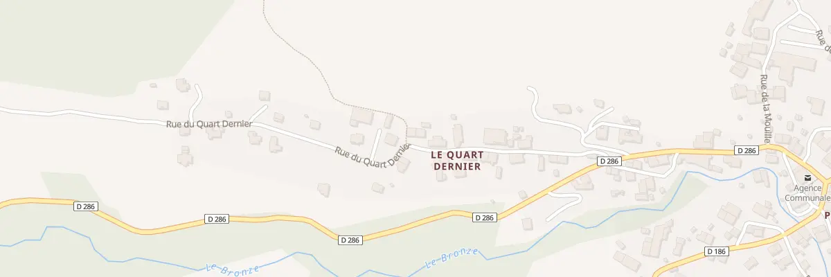 Plan du 244 Rue du Quart Dernier à Mont-Saxonnex