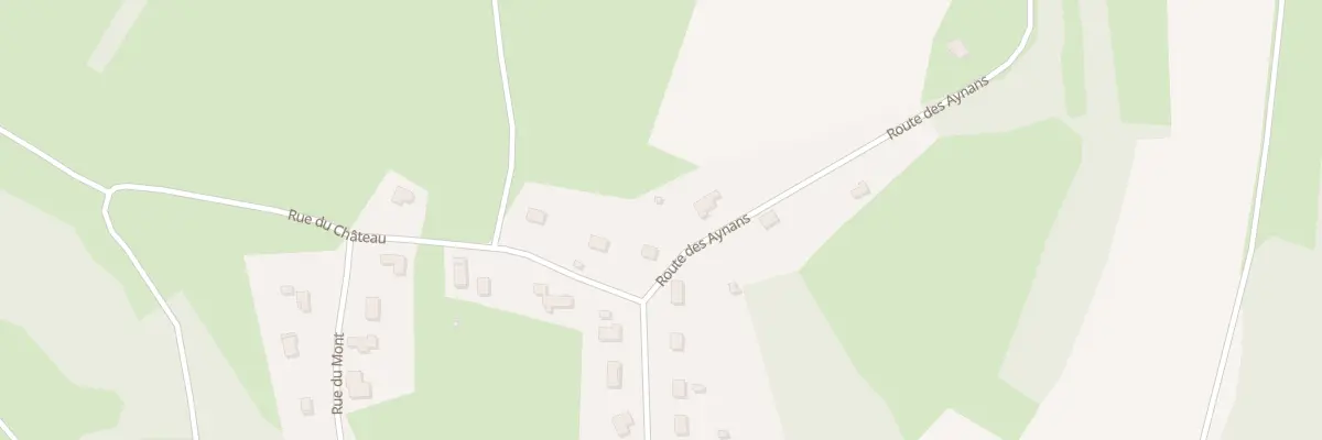 Plan du 13 Rte des Aynans à Gouhenans