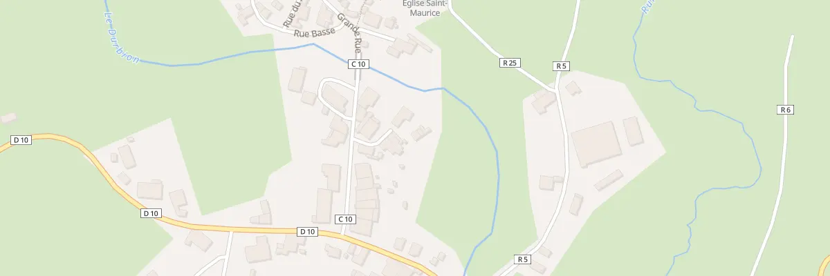 Plan du 6 Rue de Berlandin à Domèvre-sur-Durbion