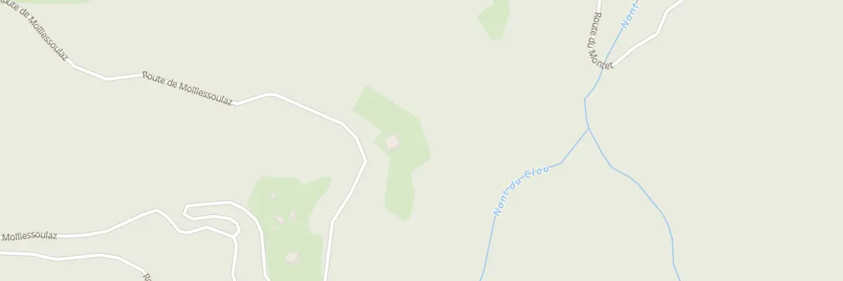 Plan du 6709 Rte de Molliessoulaz à Queige