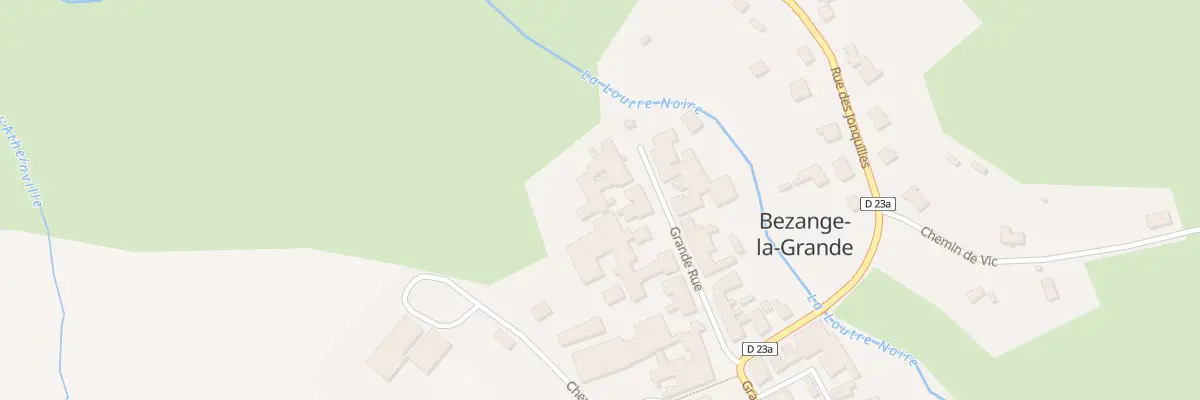 Plan du 27 Grande Rue à Bezange-la-Grande