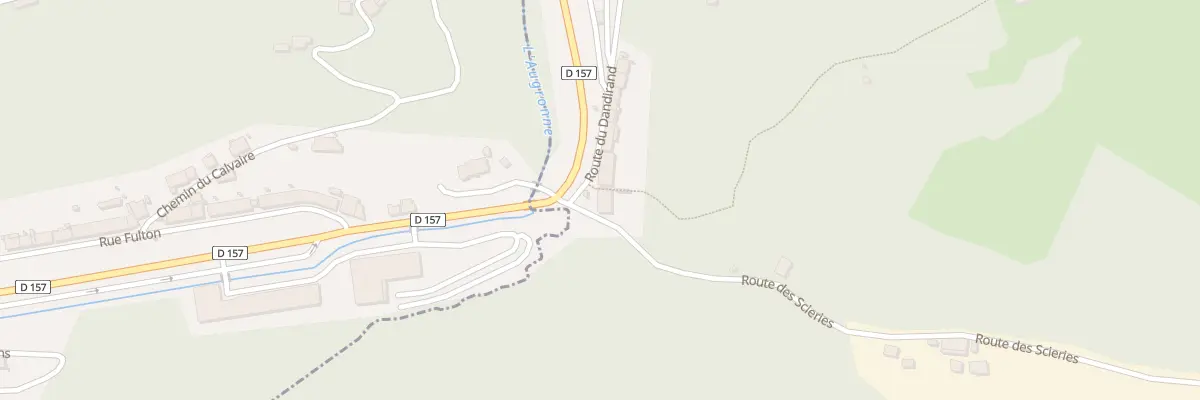 Plan du 35 Rte du Dandirand au Val-d’Ajol