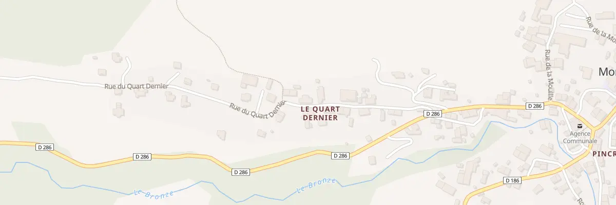 Plan du 210 Rue du Quart Dernier à Mont-Saxonnex